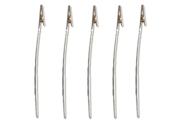 set de 5 pinzas de metal - Clips et mousquetons : les finitions pour vos accessoires DIY - 10doigts.fr