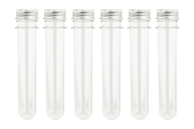florero de plástico tubo - Plastique Transparent - 10doigts.fr
