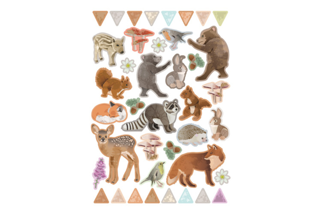 pegatinas - Des gommettes animaux pour créer et apprendre dès la maternelle - 10doigts.fr