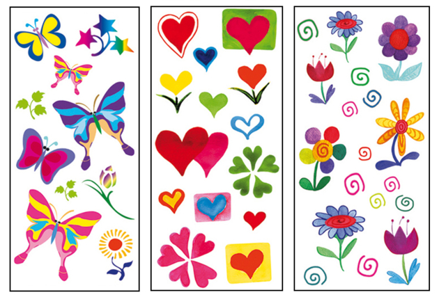 Pegatinas cerámica - Stickers fantaisies : personnalisez toutes vos créations - 10doigts.fr