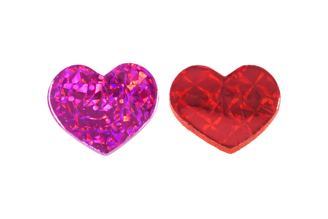 pegatinas corazones brillantes - Gommettes cœur : des cœurs adhésifs pour vos activités créatives - 10doigts.fr