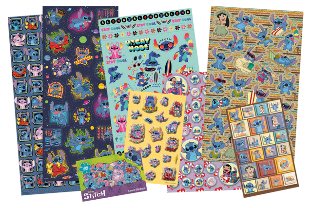 pegatinas de Stitch niños - Stickers fantaisies : personnalisez toutes vos créations - 10doigts.fr