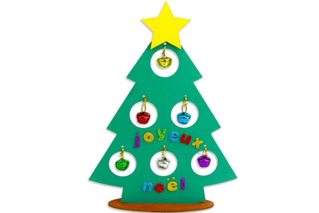 soporte de madera navidad - Supports de Noël - 10doigts.fr