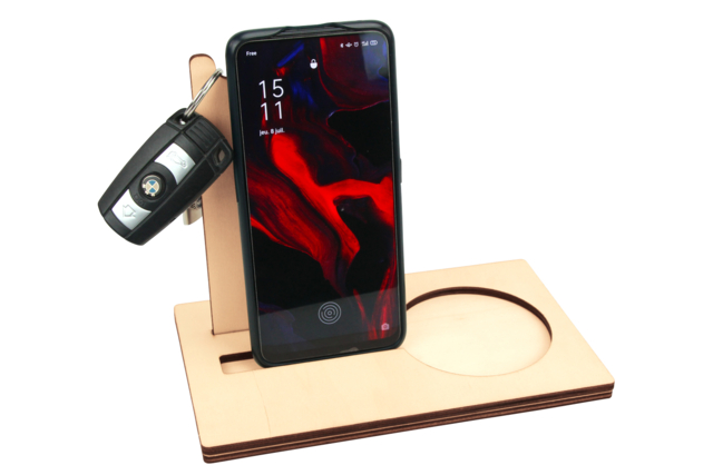 Wooden Desk Organizers - 6 Pieces - 3 - Office Supplies - 10doigts.com - Objets pour le bureau : personnalisez votre espace de travail - 10doigts.fr