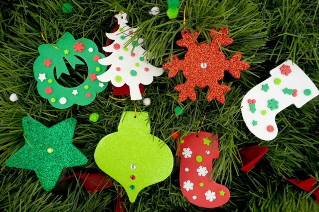 Mega pack Christmas ornaments - 90 pieces - 2 - DIY Christmas Ornaments - 10doigts.com - Boules de Noël DIY - 10doigts.fr