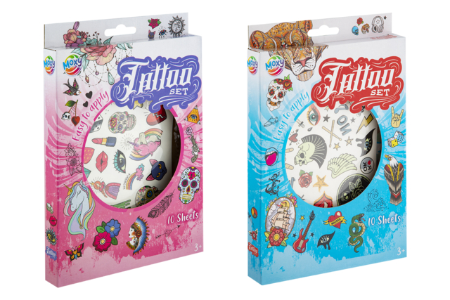 Temporary Tattoos - 20 Sheets - 3 - Creative Makeup for Kids - 10doigts.com - Maquillage créatif pour enfants - 10doigts.fr
