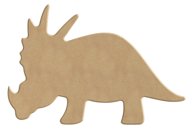 tricératops dinosaurio de madera niños - Animaux en bois - 10doigts.fr