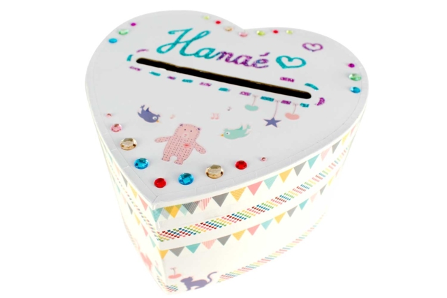 White Heart-Shaped Cardboard Box - 4 - Cardboard Boxes and Baskets - 10doigts.com - Boîtes et corbeilles en carton - 10doigts.fr
