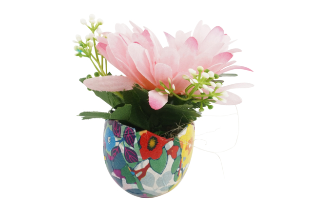 Paper Mâché Egg Shells - 6 pcs - 7 - Easter Decor Supports - 10doigts.com - Supports de Pâques à décorer - 10doigts.fr