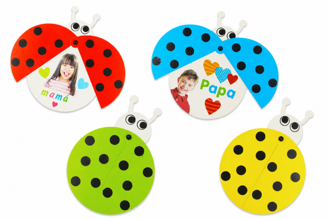 tarjeta mariquitas - Kits clés en main - 10doigts.fr
