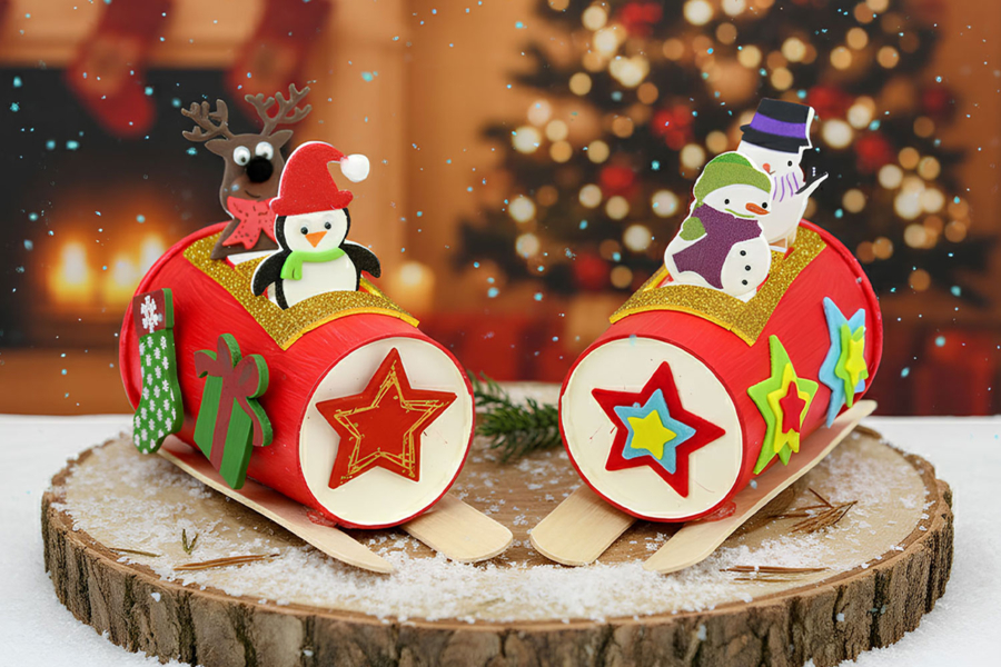 Trineos de Navidad