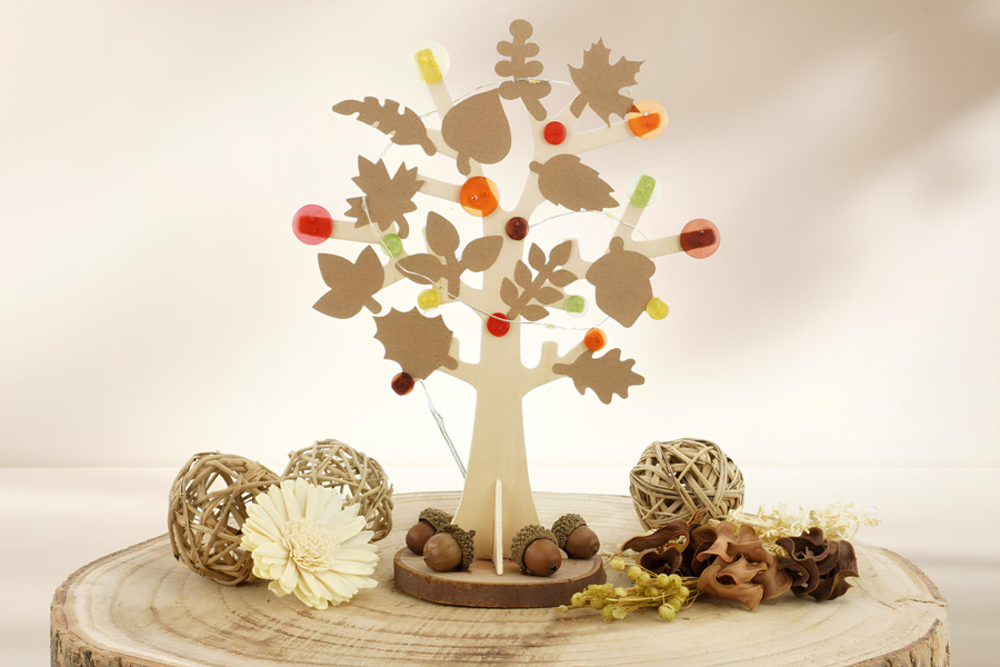 Light-Up Autumn Tree