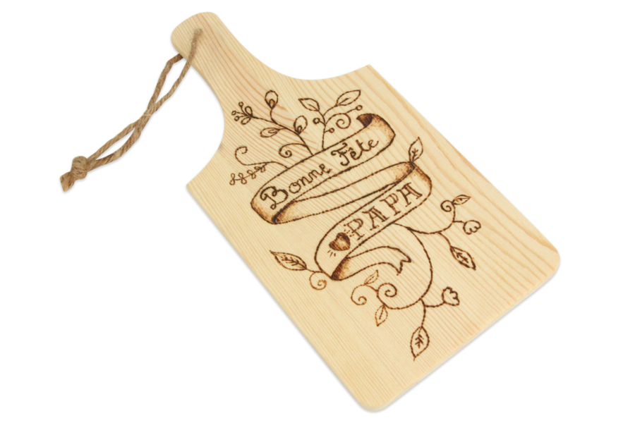 Tabla de cortar fiesta de papás