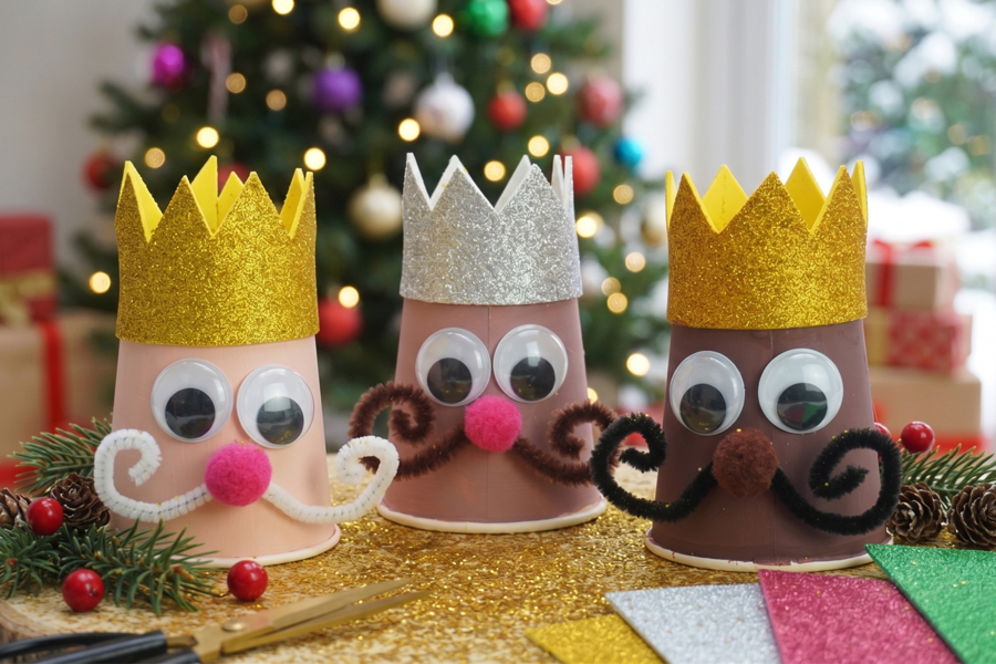 The Three Wise Men with Paper Cups