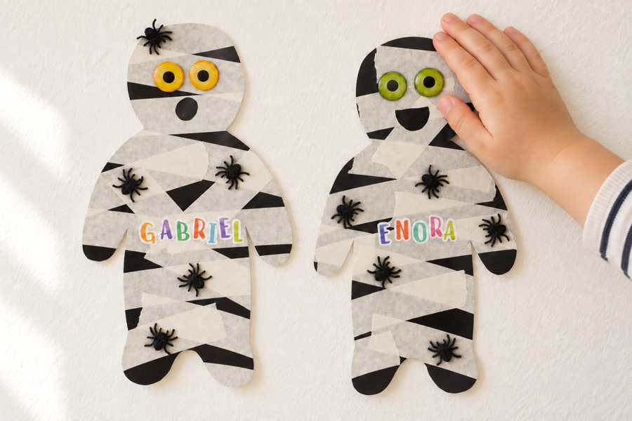 ¡Crea tu propia momia de Halloween!