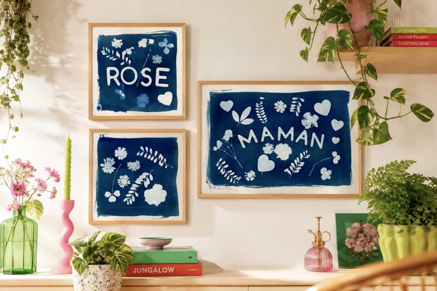 Un herbario azul para mamá